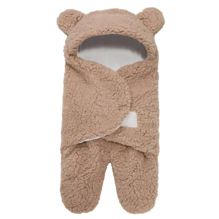 Soft Newborn Baby Wrap Blankets Baby Sleeping Bag Envelope For Newborn Sleepsack Cotton thicken Cocoon for baby 0-6 Months