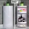 BAHTROOM CORNER CABINET 360 DEGREE 90 DEGREE ANGLE USE FOR BATHROOM ACCESSORIES , MAKEUP ACCESSORIES ,Vanity Furniture Bathroom Cabinet