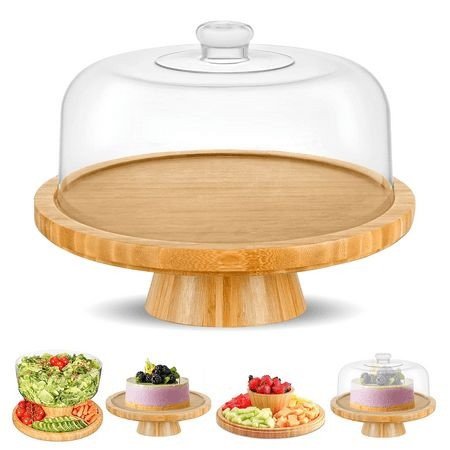 Modern Latest Cake Stand With Glass Dome for Home Table Decor Custom Dome Cake Stands for Every Occasion