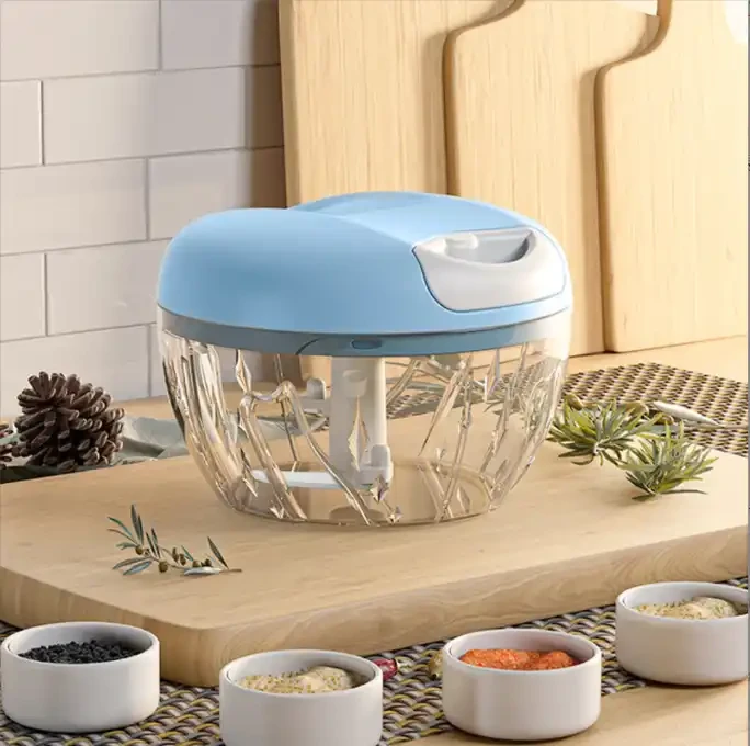 Manual control Mini Garlic Crusher Press Blender Grinder Garlic Chopper