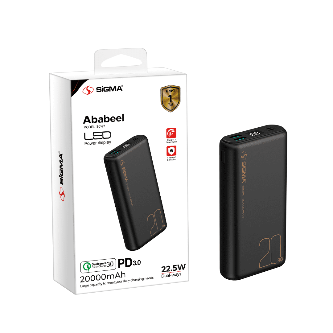 Sigma 20000mAh SC-93 Ababeel