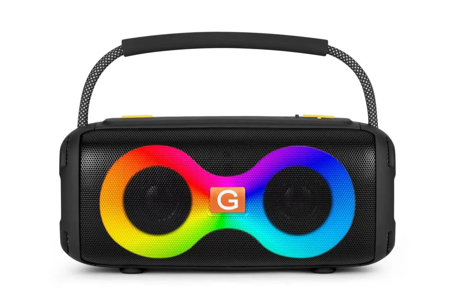 New Portable BT Speaker ET-312 with Colorful Lights Wireless BT Subwoofer Outdoor Portable High Volume Speaker