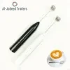 Coffee Beater and Egg Whisker - Rechargeable - Milk Frother & Foamer - Egg Beater - Cake Beater - Portable Hand Beater & Mixer