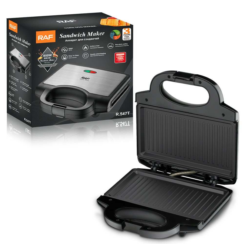 Personalized Sandwich Maker 2 Slice Breakfast Toaster Waffle Maker Machine