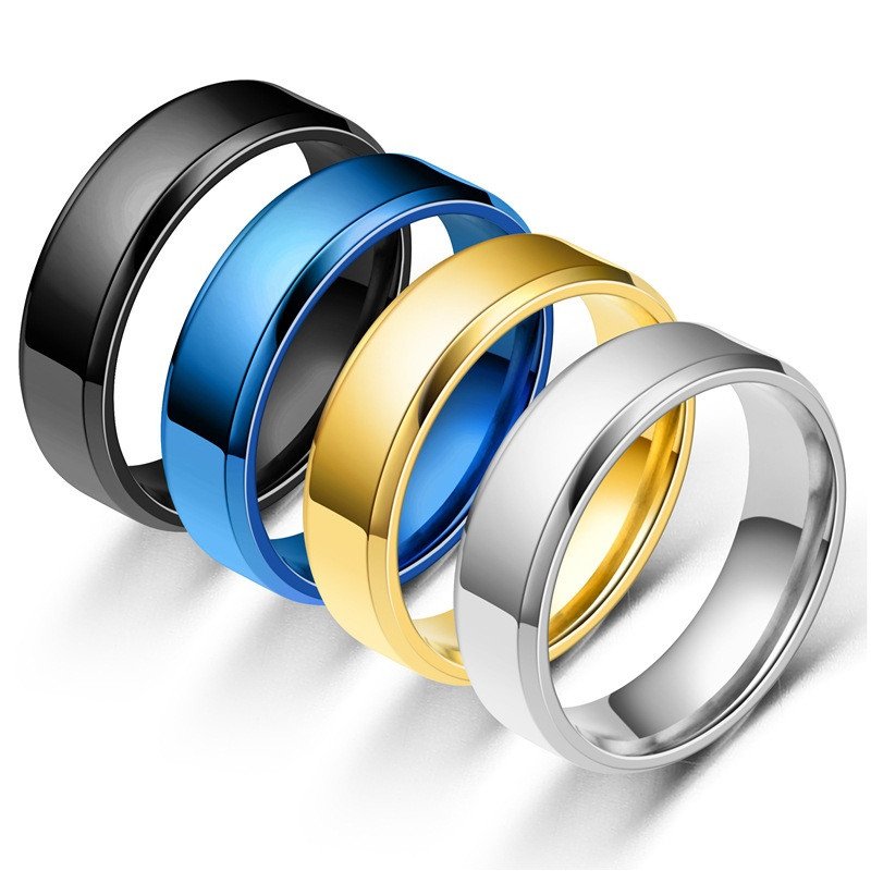 New Arrival Simple Wedding Band Matte Black Men Wholesale Tungsten Carbide Ring Good Quality Mens stainless steel rings