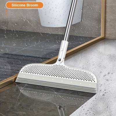 High Quality Magic Silicone Squeegee, Versatile, No Battery Required, for Bathroom, Tile, Pet Hair Removal, Floor and Glass Cleaning