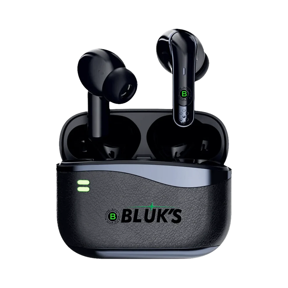 Bluks BX-600 Quad-Mic ANC ENC Earbuds with 2.4G Dongle
