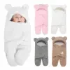 Soft Newborn Baby Wrap Blankets Baby Sleeping Bag Envelope For Newborn Sleepsack Cotton thicken Cocoon for baby 0-6 Months