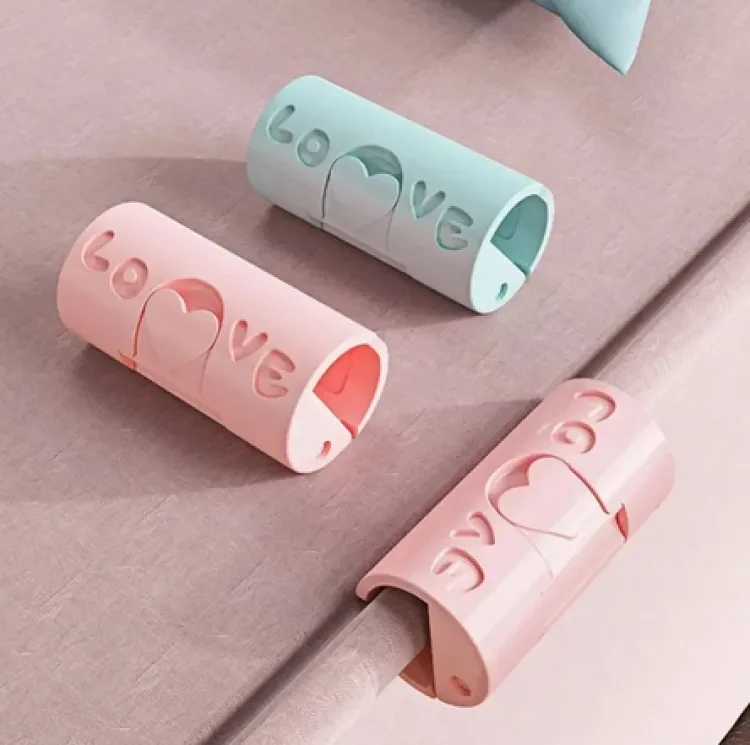 /6PCS Quilt Bed Cover Grippers Fasteners Bed Sheet Clips Plastic Slip-Resistant Clamp Mattress Accessory